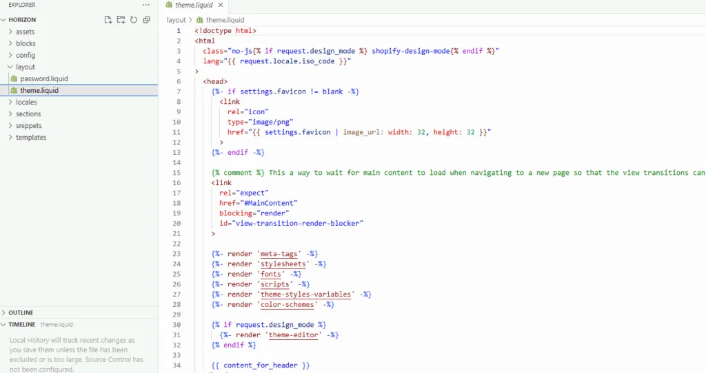 shopify liquid code editor meta tags - Fix Shopify Blog Not Indexed: 5 Technical SEO Steps