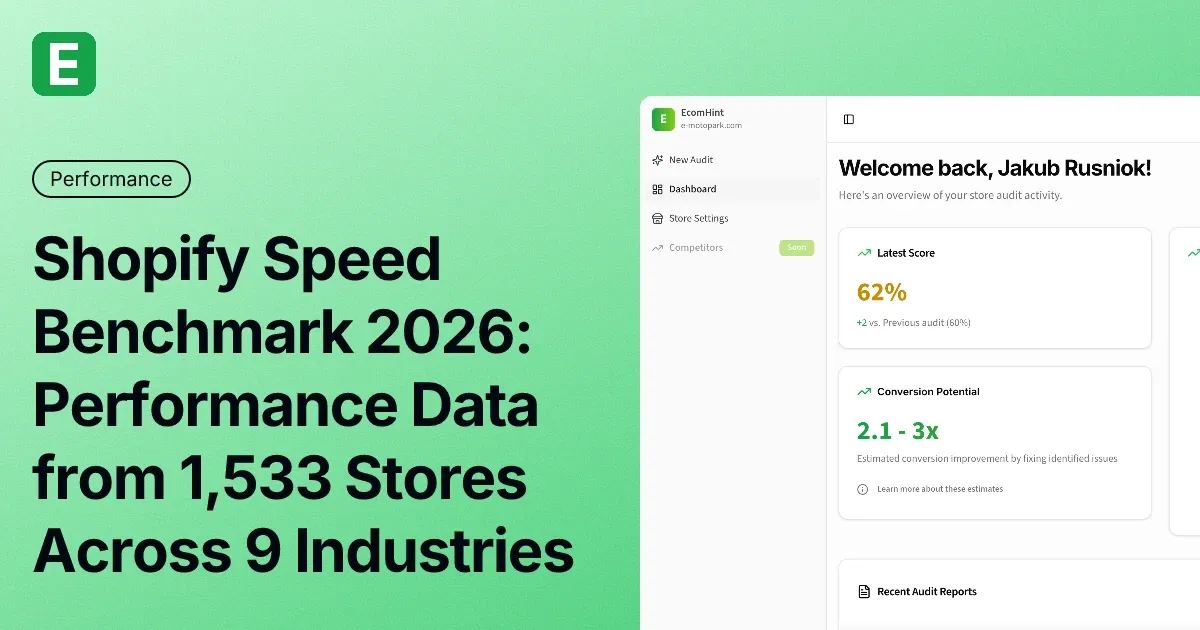 Shopify CRO Audit Checklist: Fix Hidden Friction in 2026 cover image