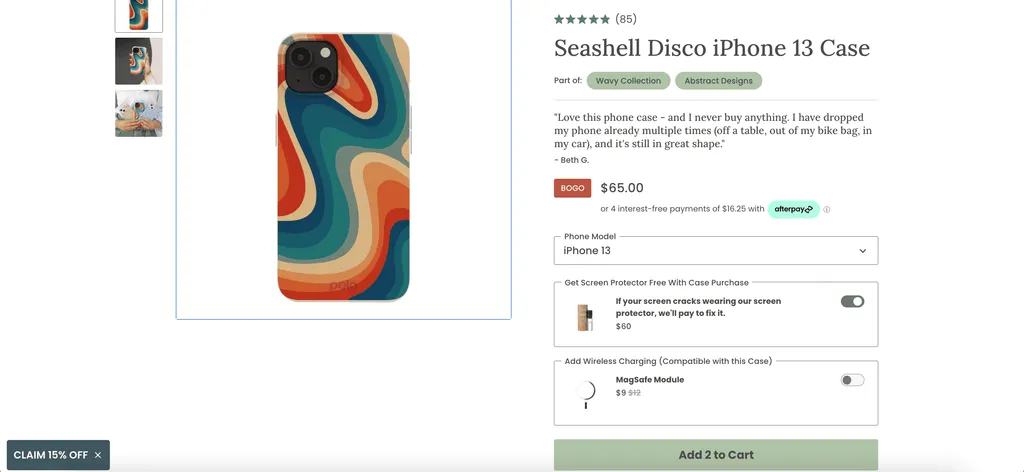 smartphone shopify product page layout - Shopify Plus CRO Audit: Product Page Optimization Guide