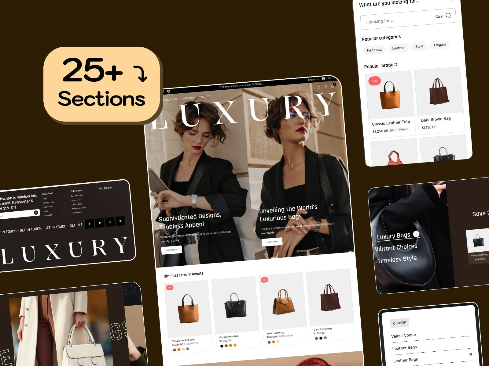 luxury ecommerce checkout mobile interface - Shopify Plus CRO for Luxury &amp; High-Value Products