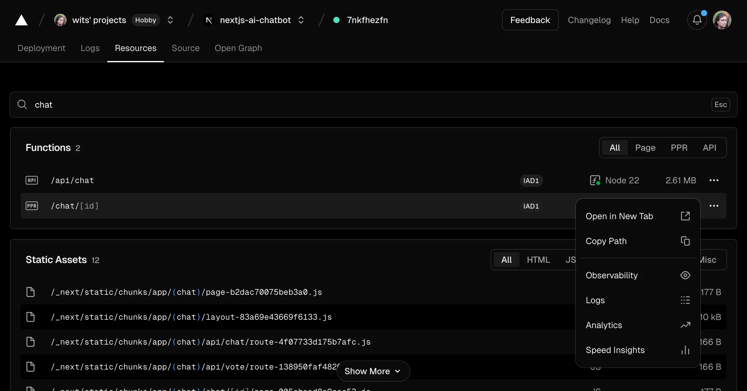 vercel serverless deployment dashboard interface - Shopify Plus Headless: Architecture &amp; Implementation