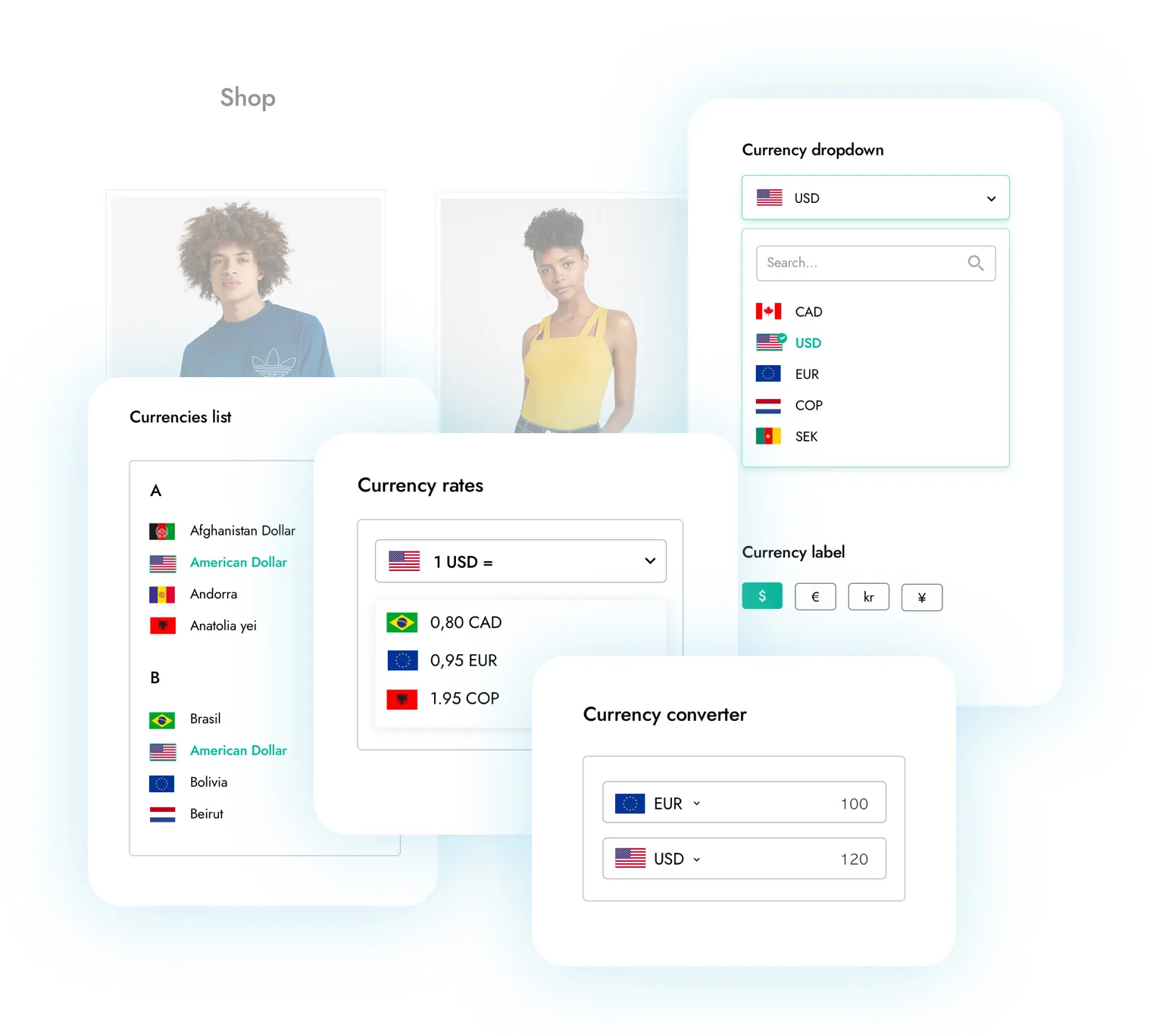 multi currency ecommerce checkout interface - Shopify Plus International Expansion: Architectural Strategy
