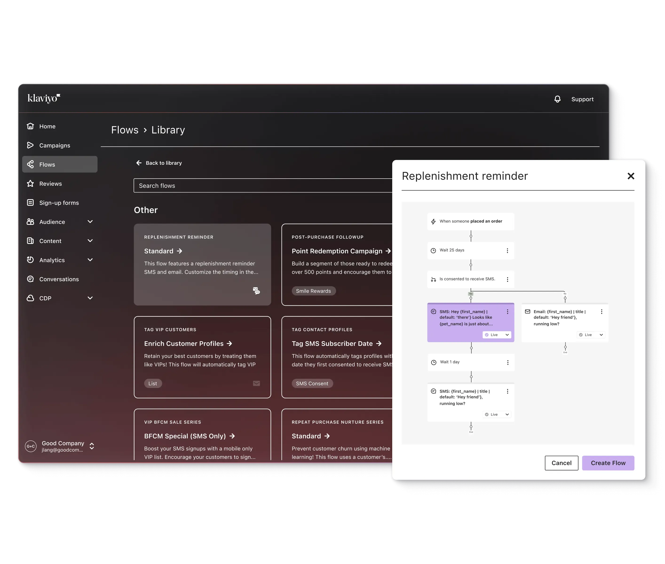klaviyo automation workflow builder interface - Shopify Plus Loyalty Programs: Enterprise Integration Guide