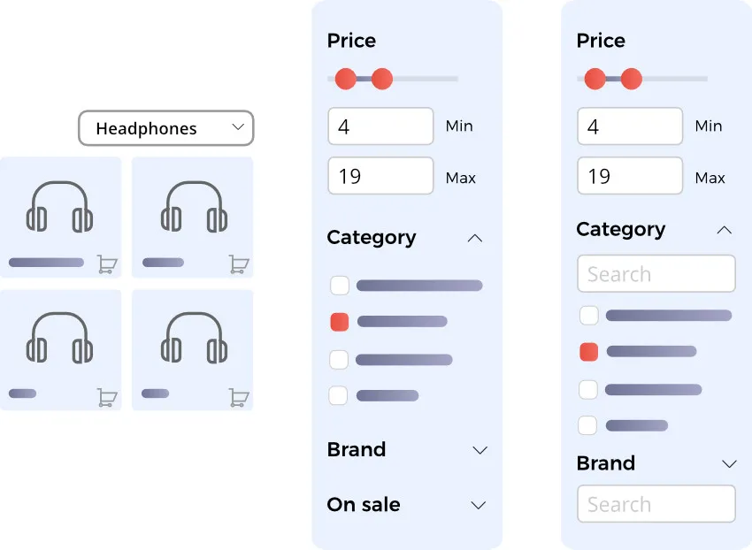 ecommerce faceted navigation filter UI - Shopify Plus Technical SEO: Fix Funnel Leaks