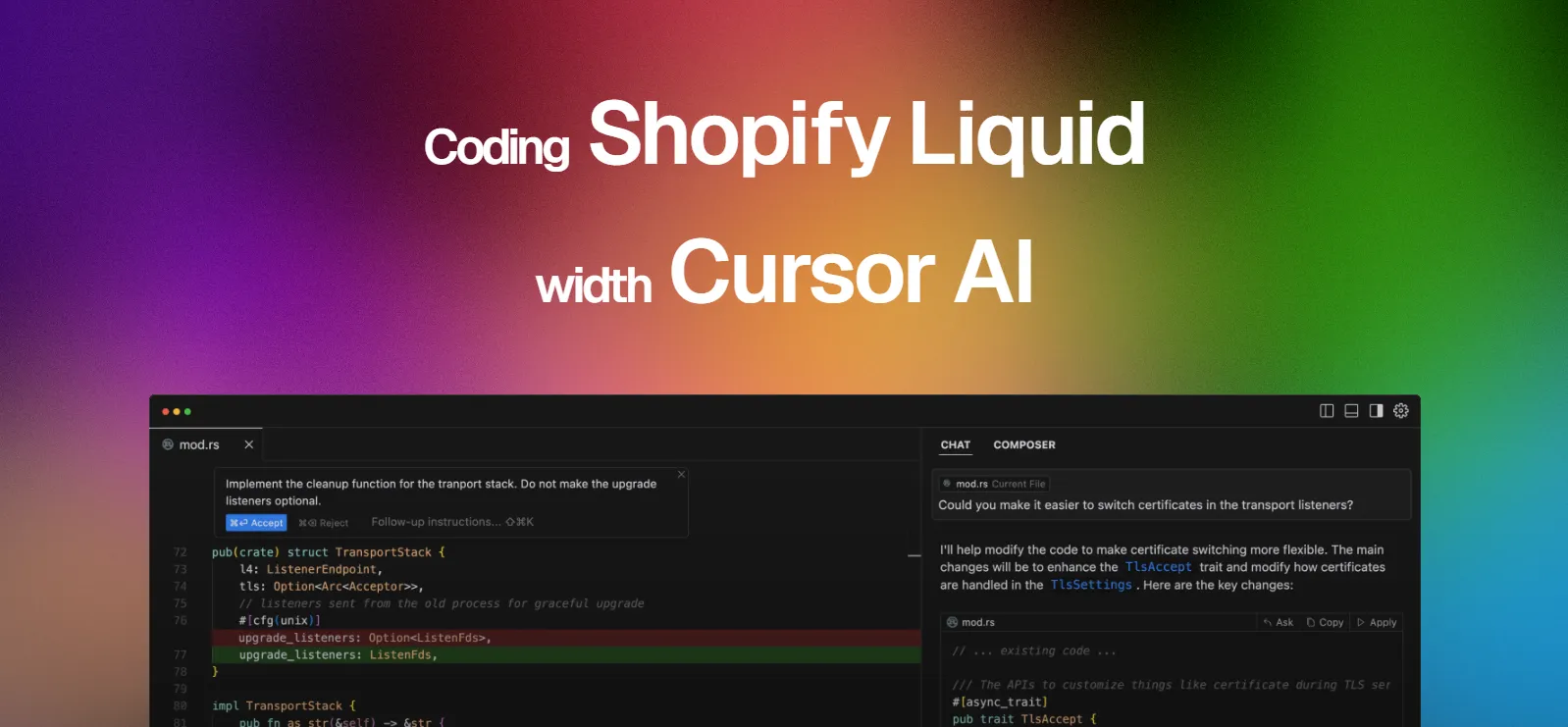 shopify developer debugging liquid code - Vetting a Shopify CRO Agency: The Technical Framework